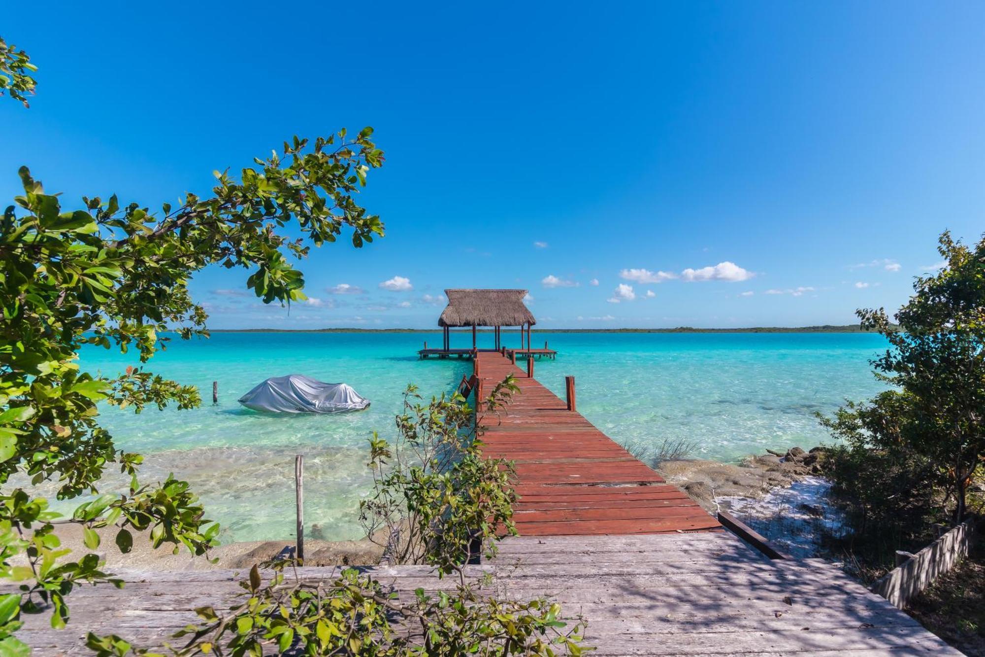 Mayan Playa Bacalar Kültér fotó